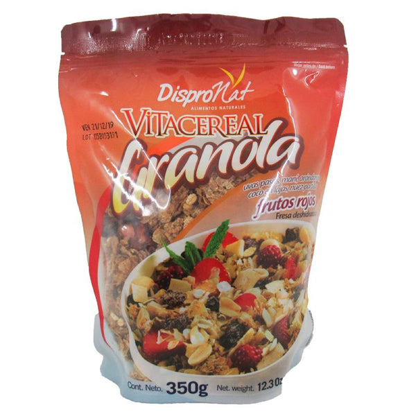GRANOLA DISPRONAT 350G FRUTOS ROJOS